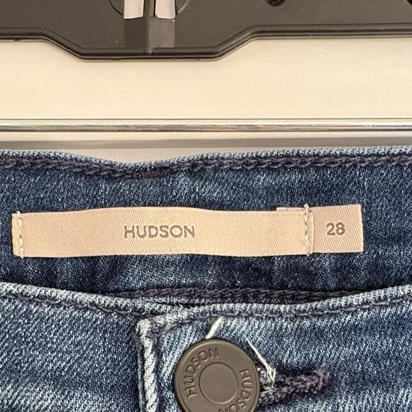 Hudson Rosie High-Rise Wide Leg Jean in Dover - Picture 2 of 11